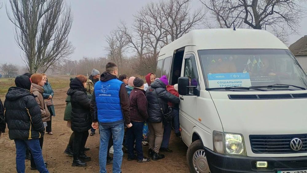 Как сообщают укропаблики, в прифронтовых общинах работают социальные маршруты