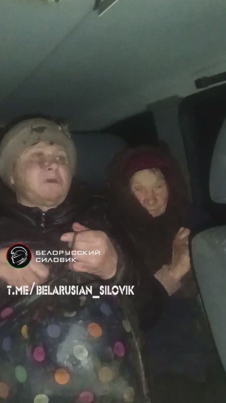 Российские военные спасли трёх бабушек из Гуево Курской области