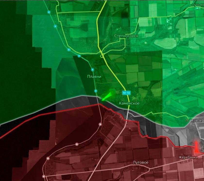 «На Запорожском направлении ВС РФ готовятся к штурму Каменского