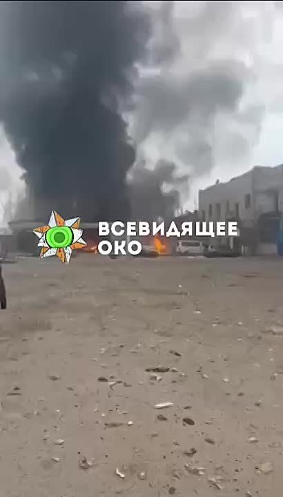 Кривой Рог ВС РФ нанесли удар по производственному зданию на территории бывшего таксопарка в Кривом Роге (ВИДЕО)