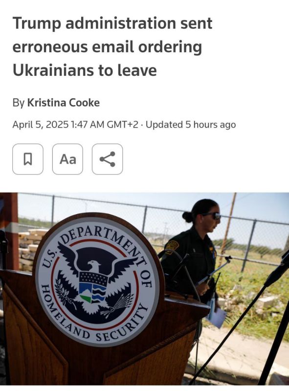На днях многие украинцы, приехавшие в США от войны, на этой неделе получили электронное письмо с требованием уехать