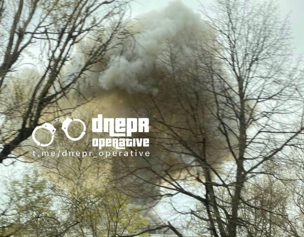 Серьезный прилет в Днепропетровске Серьезный прилет в Днепропетровске