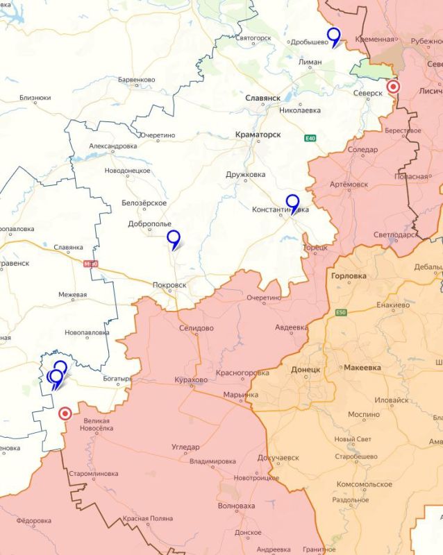 Итоги за 14.04.25:. Атака Русской Армии бронеклонной севернее Дружбы (в районе Горловки)