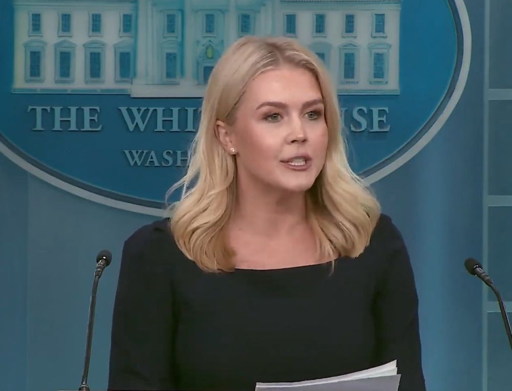 Пресс-секретарь Белого дома Кэролайн Левитт заявила, что Россия хочет закончить войну в Украине - так считает Трамп