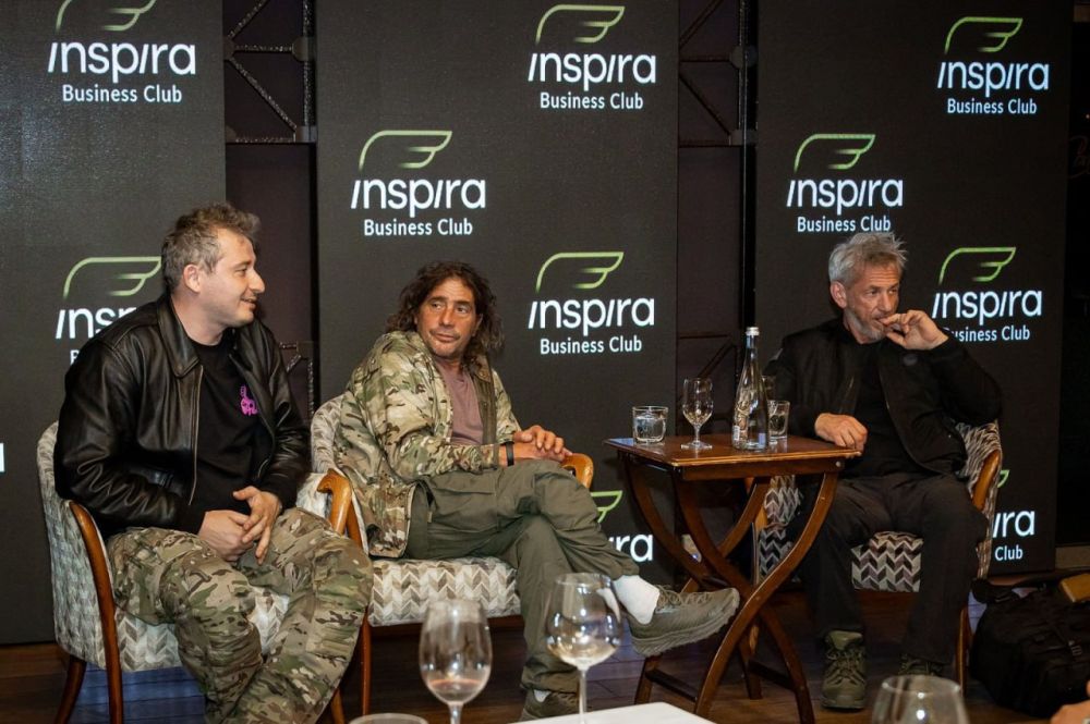 Вам покажется, что на фото за столиком два алкаша, но на самом деле это две мировые звезды Актер Шон Пенн и известный клипмейкер Сэмюэл Байер, которые ради нескольких сотен тысяч баксов готовы приезжать куда угодно и светить...