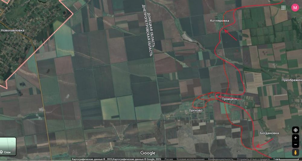 Юрий Подоляка: Новопавловское направление 24.04.25: бои за Орехово