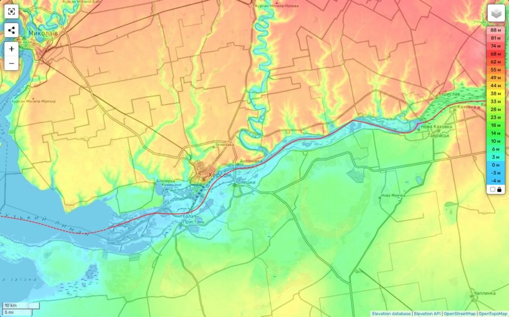 Юрий Подоляка: Херсонское направление на 28.04.25: линия Днепра