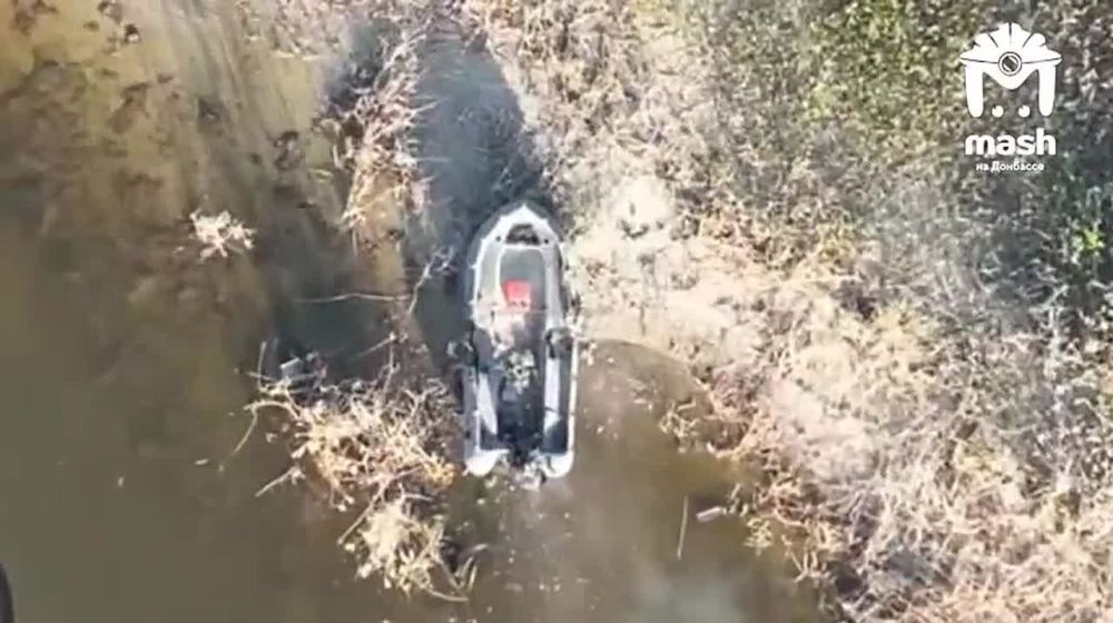 Украинские камикадзе солдаты попытались форсировать Днепр — наши бойцы остановили их осколочно-фугасными зарядами