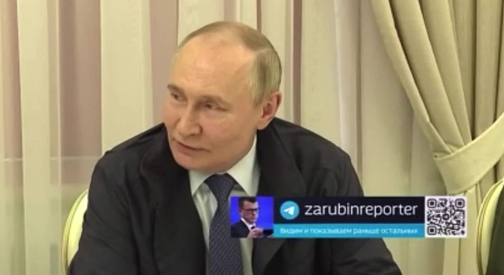 Путин приехал в Курскую область