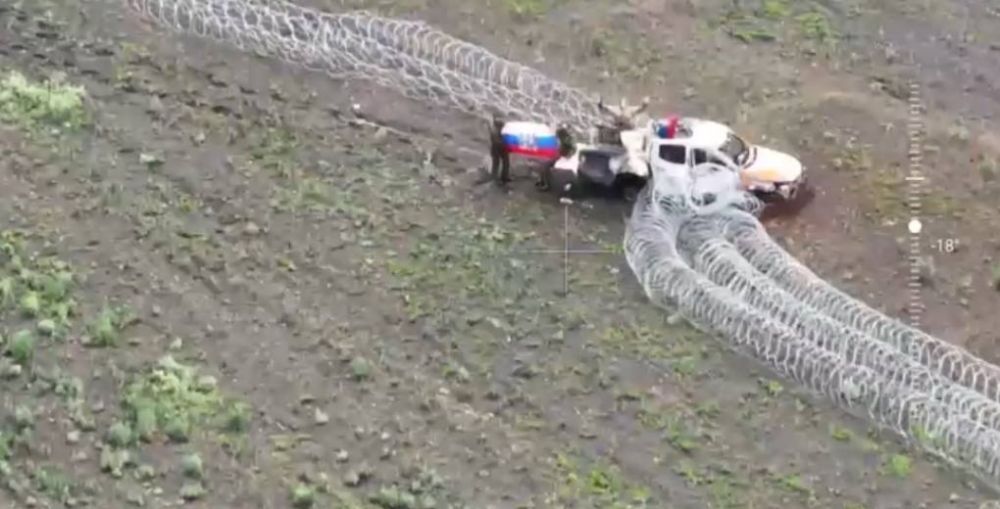 Первое фото бойцов армии России на границе с Днепропетровской областью