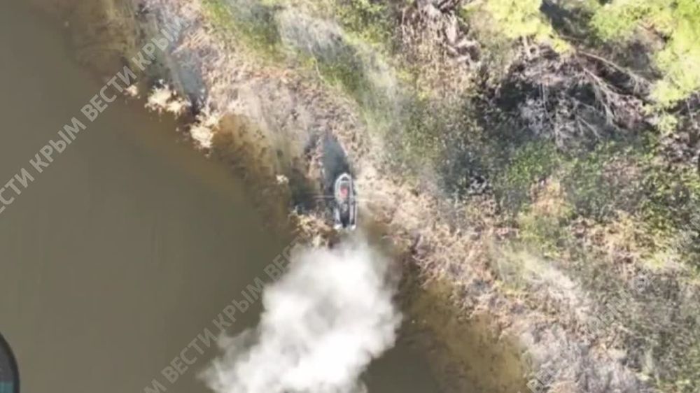 В акватории Днепра в Херсонской области уничтожены две вражеские лодки