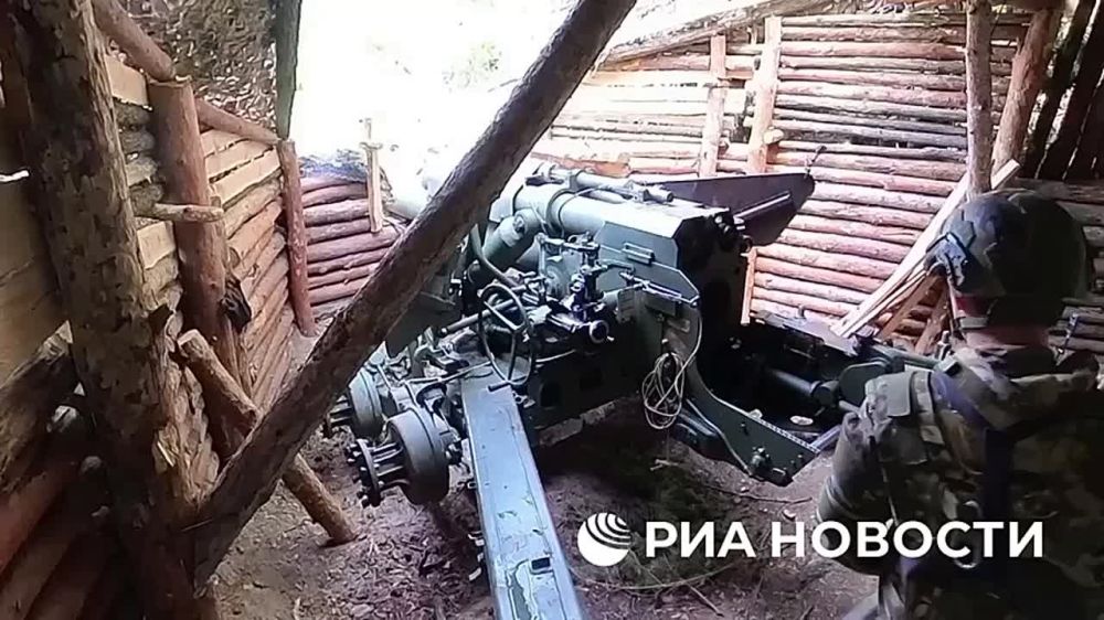 Артиллеристы ВДВ уничтожили пункт управления ударными беспилотниками ВСУ на правом берегу Днепра в Херсонской области