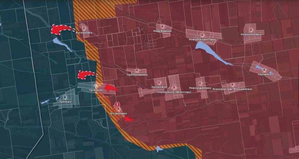 Освобождение Богдановки. Обстановка на Новопавловском направлении по состоянию на 18:00 24 мая 2025 года