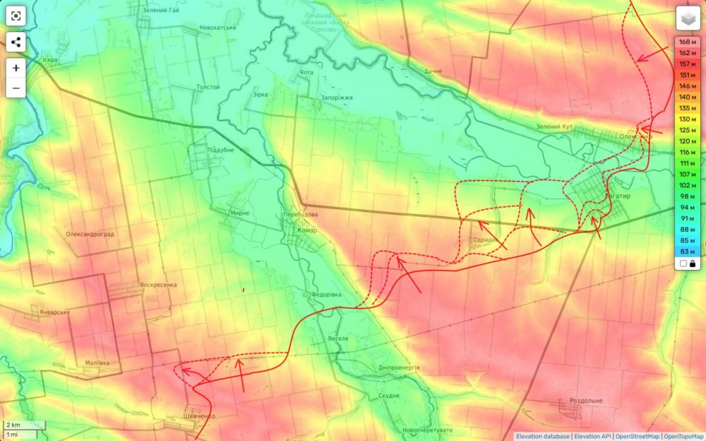 Юрий Подоляка: Новопавловское направление на 26.05.25: полоса ответственности группировки «Восток» — на Комар