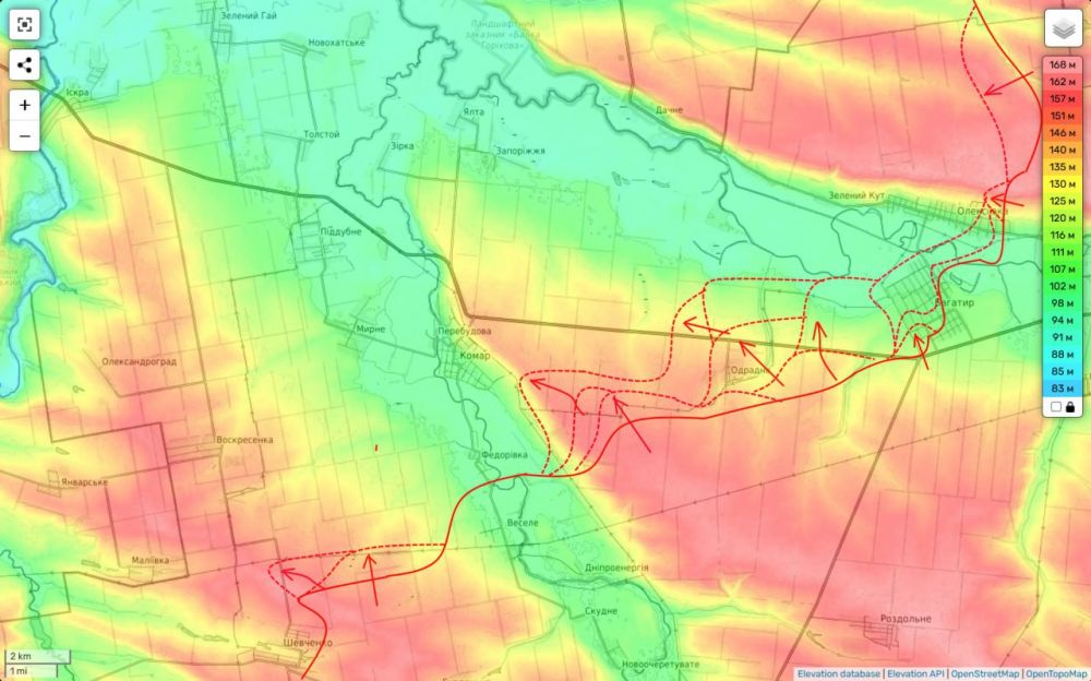 О Новопавловском направлении фронта на 26.05.25 сообщает в военном обзоре Юрий Подоляка - полоса ответственности группировки «Восток» — бои за Комар