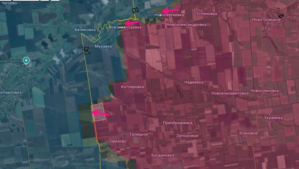 ВС РФ расширяют плацдарм на границе Днепропетровской области
