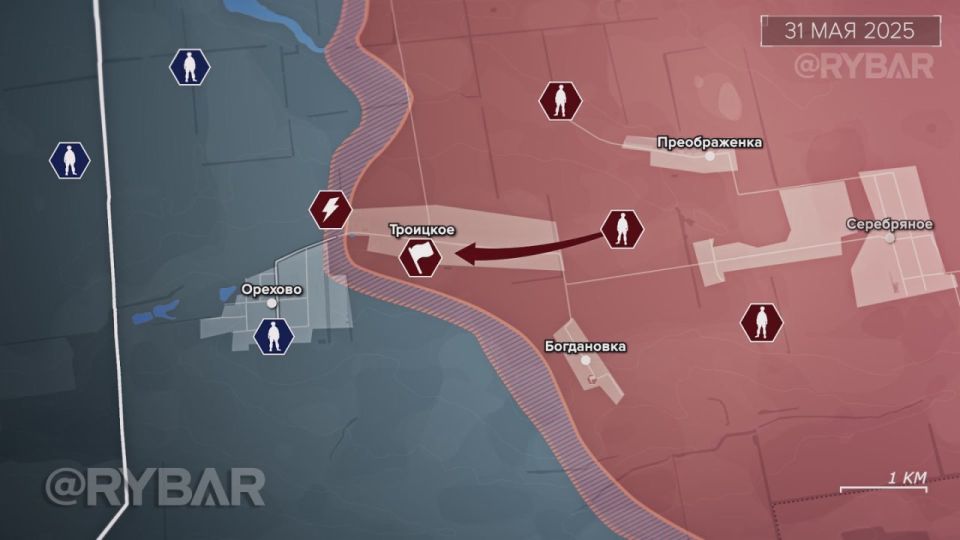 Освобождение Троицкого и обстановка в Алексеевке — разбор Рыбаря