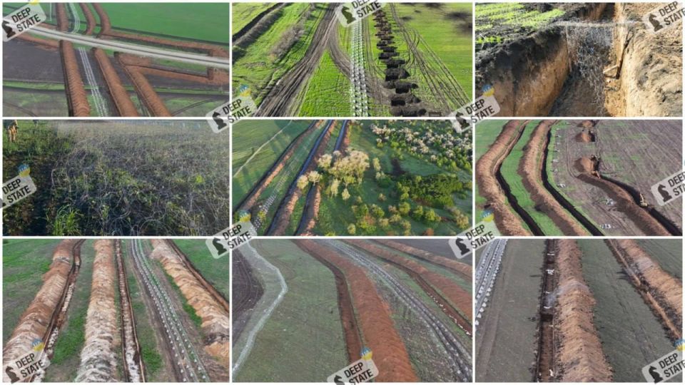 В Днепропетровской области активно строят инженерные укрепления