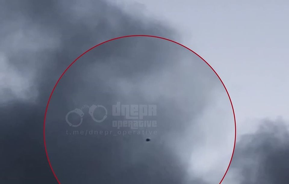 Герани пролетают в Магдалиновском и Новомосковском районах, сообщают местные паблики