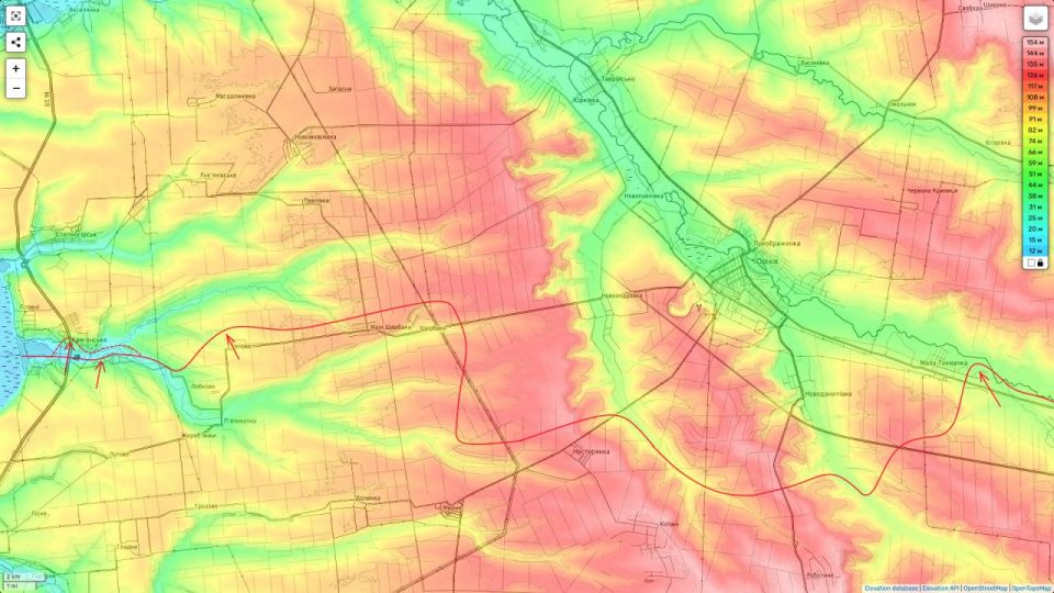 Юрий Подоляка: Ореховское направление на вечер 29.06.25: Каменское