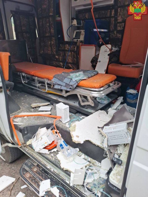 Владимир Рогов: Боевики ЗеРейха снова атаковали скорую помощь Владимир Рогов: Боевики ЗеРейха снова атаковали скорую помощь