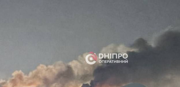 Массированный налёт дронов "Герань-2" по целям в Днепропетровске