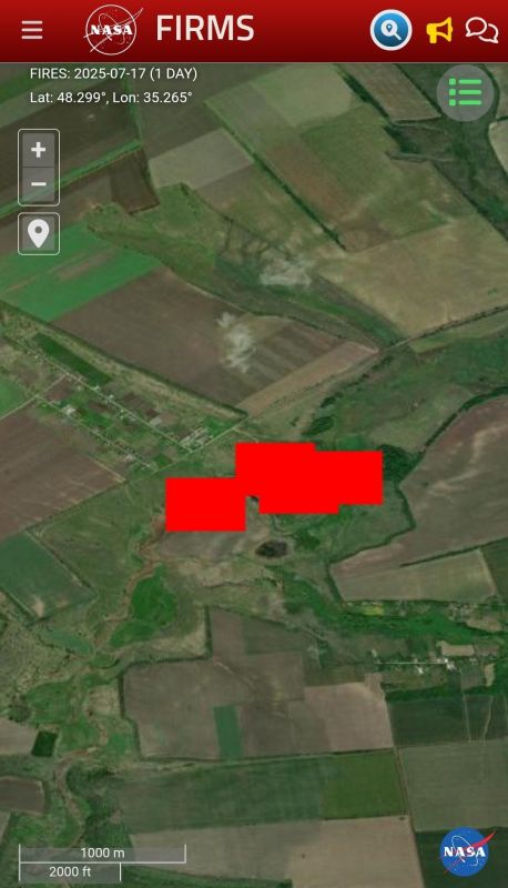 Локации ночных прилётов БпЛА в Днепропетровске и области согласно карте пожаров Локации ночных прилётов БпЛА в Днепропетровске и области согласно карте пожаров