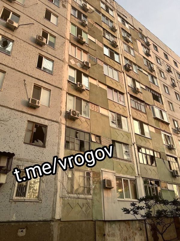 Владимир Рогов: Боевики ЗеРейха нанесли артудар по Энергодару