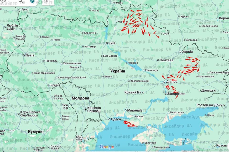 Небо гудит: Украина ждёт до 700 БПЛА и авиаудары