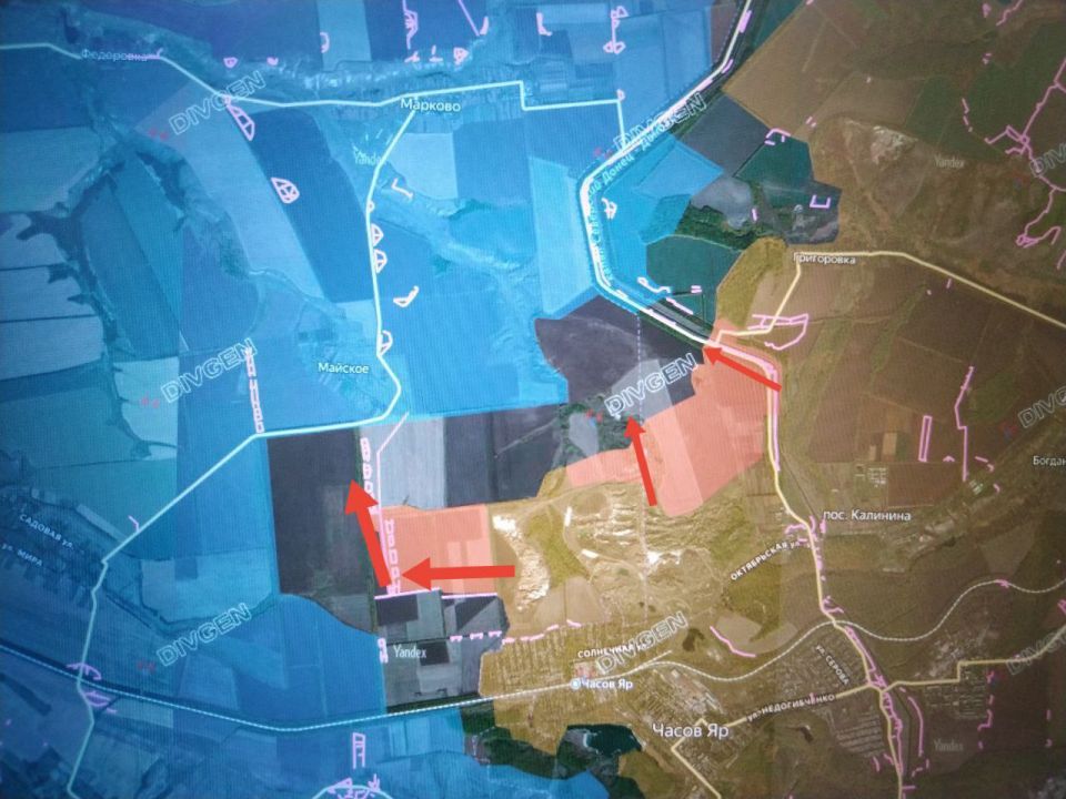 Юрий Котенок: Краматорское направление. Подразделения ГрВ "Юг" продолжают успешное наступление в районе Часов Яра в направлении Краматорска и в юго-западной части города Юрий Котенок: Краматорское направление. Подразделения ГрВ "Юг" продолжают успешное наступление в районе Часов Яра в направлении Краматорска и в юго-западной части города