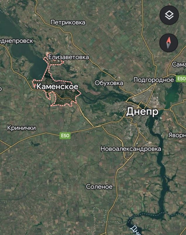 Противник сообщает о 3-4 ракетных ударах по объектам в городе Каменское близ Днепропетровска Противник сообщает о 3-4 ракетных ударах по объектам в городе Каменское близ Днепропетровска