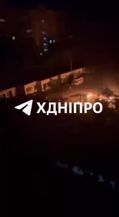 Ночной и утренний Днепропетровск