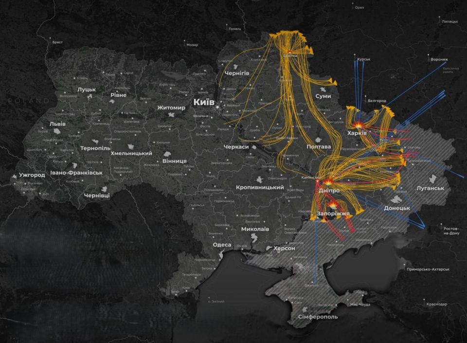 Итоги ночных ударов по военным объектам противника: Итоги ночных ударов по военным объектам противника: