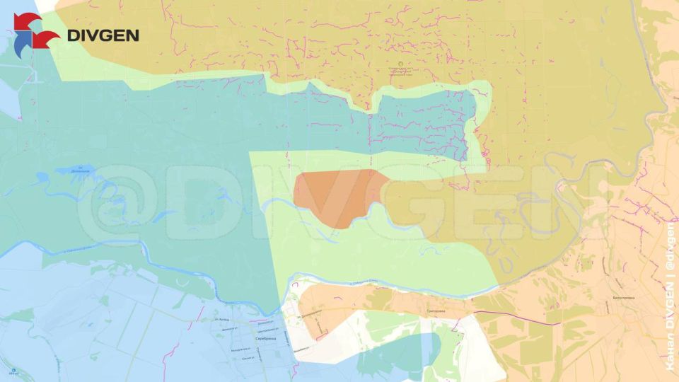 Изменения на карте за прошедшие сутки:
