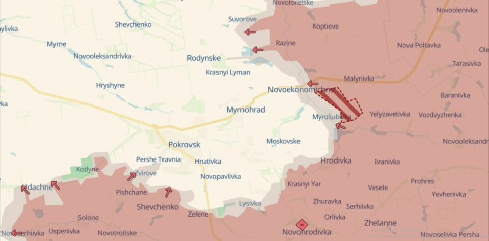 Красноармейск на грани: клещи сжимают город Красноармейск на грани: клещи сжимают город