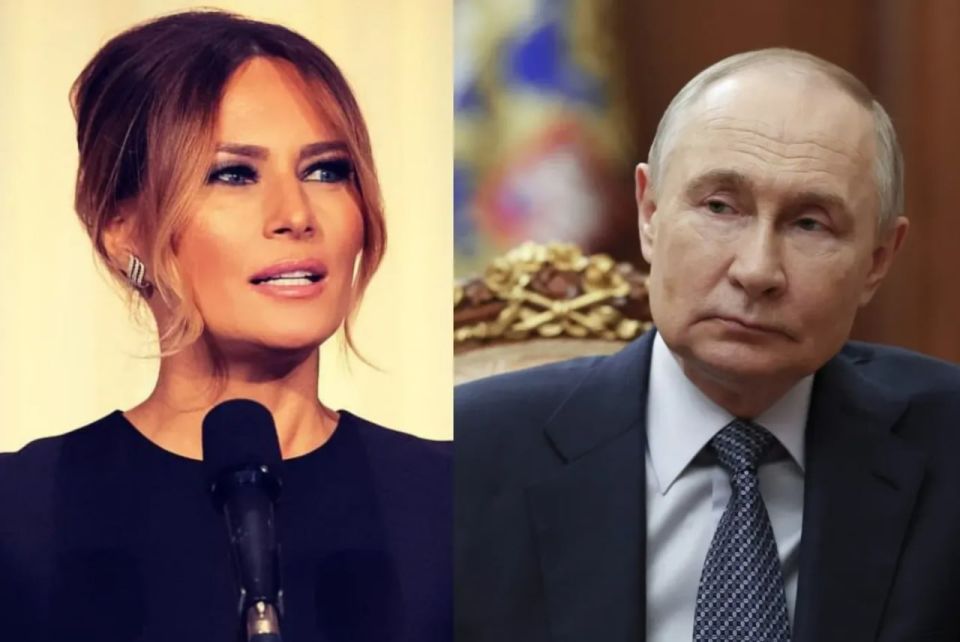 Первой леди США Мелании Трамп нравится президент России Владимир Путин