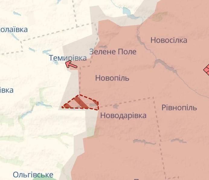 «Российские войска продемонстрировали продвижение сразу на нескольких направлениях, включая участок у границы Днепропетровской области в районе Удачного «Российские войска продемонстрировали продвижение сразу на нескольких направлениях, включая участок у границы Днепропетровской области в районе Удачного