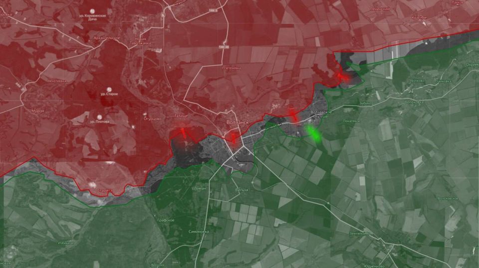 «На Харьковском направлении продолжаются бои в лесу западнее Синельниково
