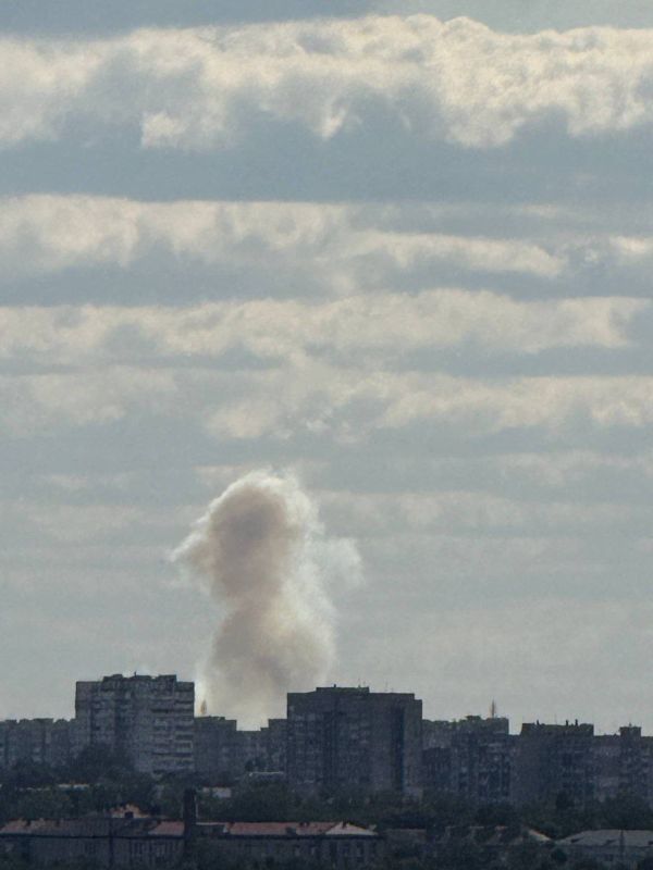 В Днепропетровске были слышны взрывы