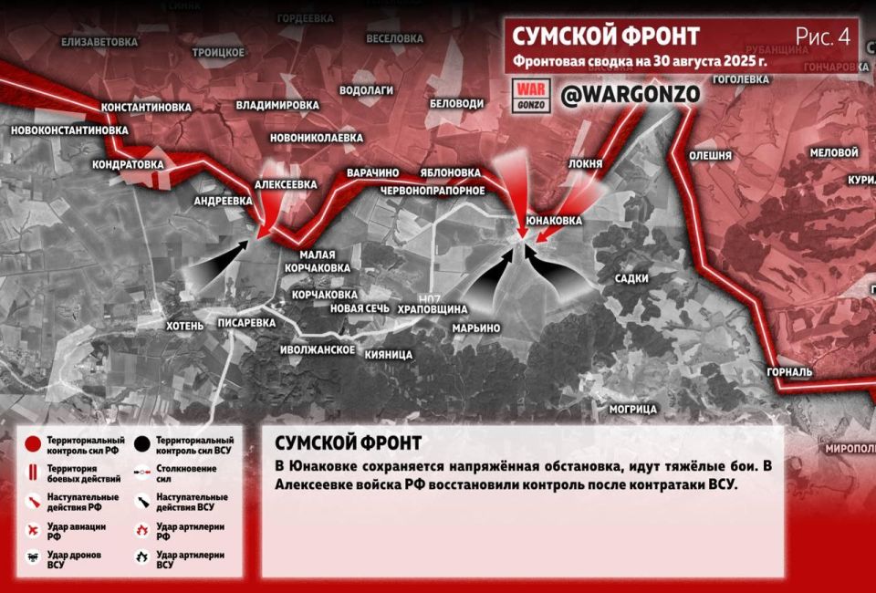 WarGonzo: ��������� ������ �� ���� 30.08.25