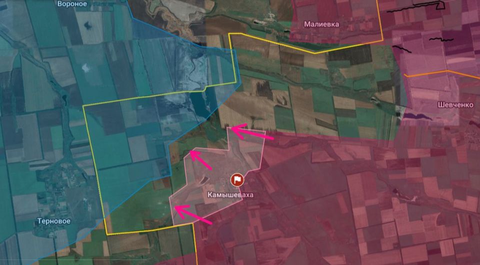 На южно-днепропетровском направлении наши бойцы дожали Камышеваху и продвинулись дальше западнее и северо-западнее, сообщает Анатолий Радов