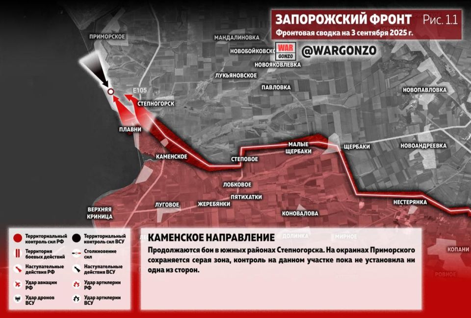 WarGonzo: Фронтовая сводка на утро 03.09.25