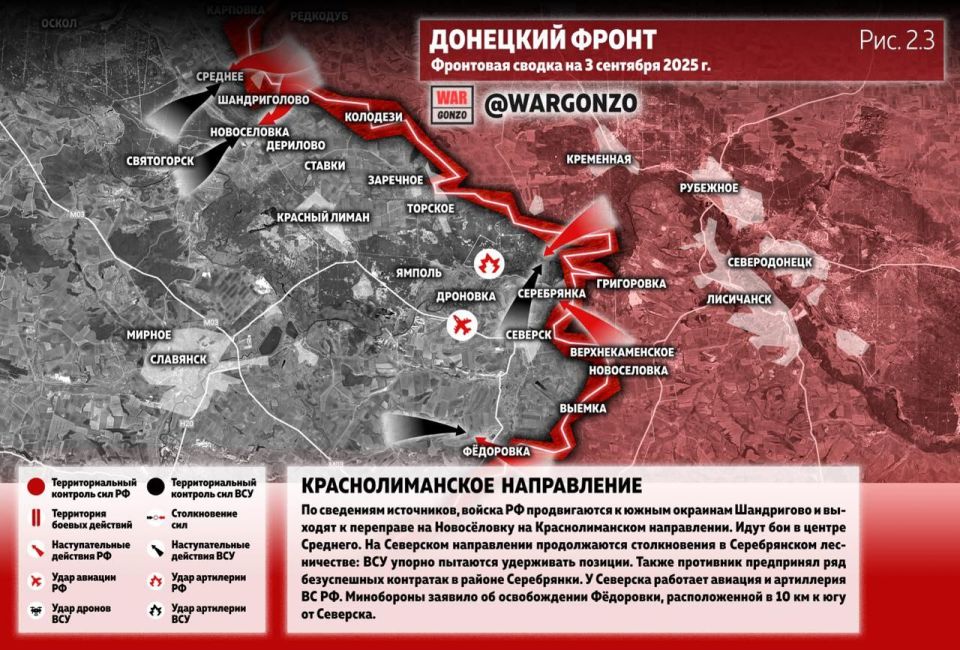 WarGonzo: Фронтовая сводка на утро 03.09.25 WarGonzo: Фронтовая сводка на утро 03.09.25