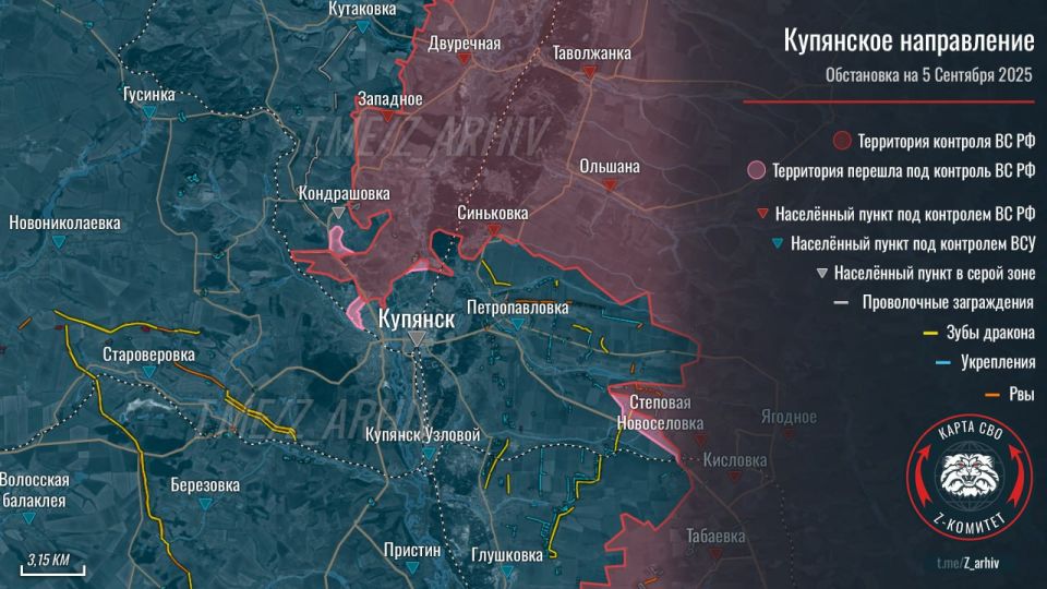 ВС РФ активно продвигаются в Харьковской области ВС РФ активно продвигаются в Харьковской области