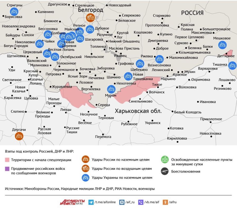 Карта боевых действий в зоне СВО на 12 сентября 2025 года Карта боевых действий в зоне СВО на 12 сентября 2025 года