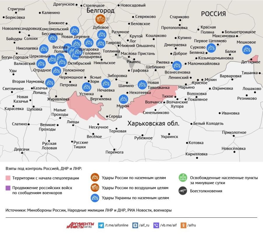 Карта боевых действий в зоне СВО на 13 сентября 2025 года Карта боевых действий в зоне СВО на 13 сентября 2025 года