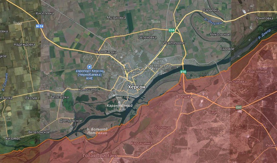 Хохлам на Днепре не укрыться от глаз ВКС Хохлам на Днепре не укрыться от глаз ВКС