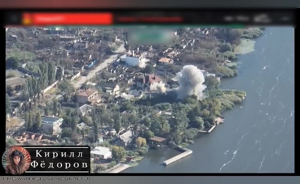 Хохлам на Днепре не укрыться от глаз ВКС