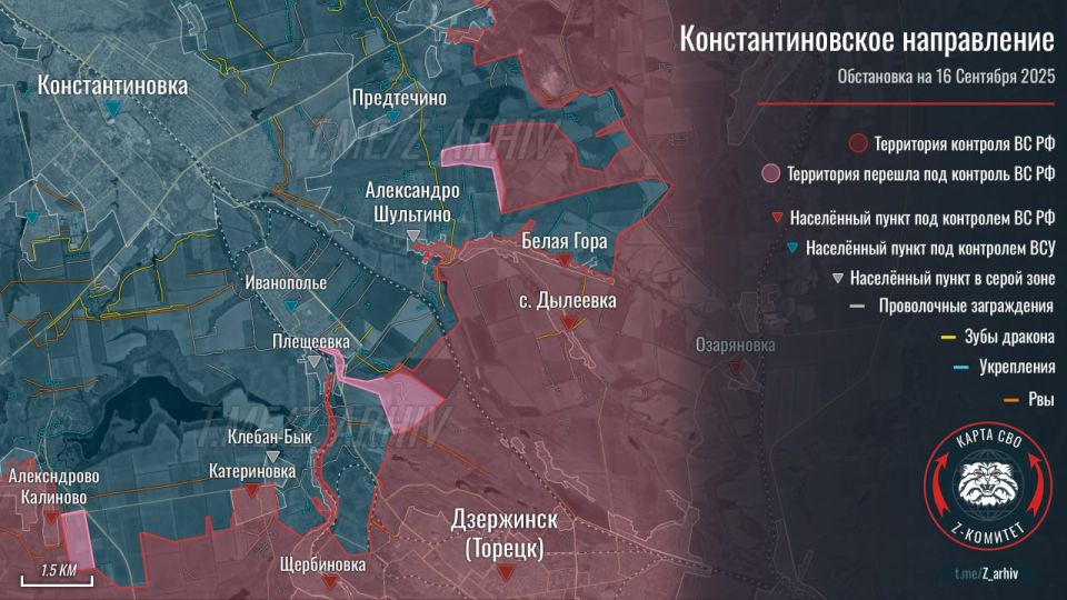 Продвижение российских войск