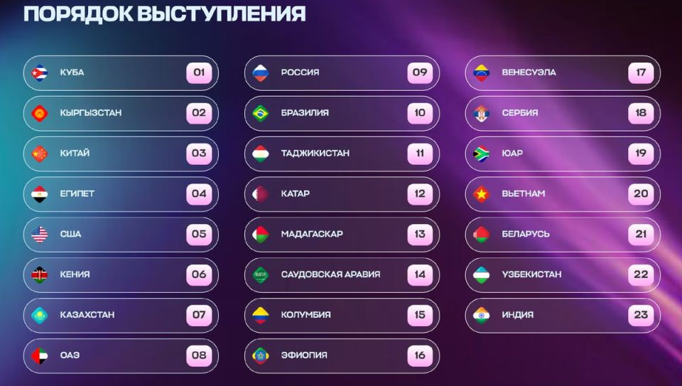 20 сентября в 20:00 состоится международный конкурс «Интервидение 2025» 20 сентября в 20:00 состоится международный конкурс «Интервидение 2025»